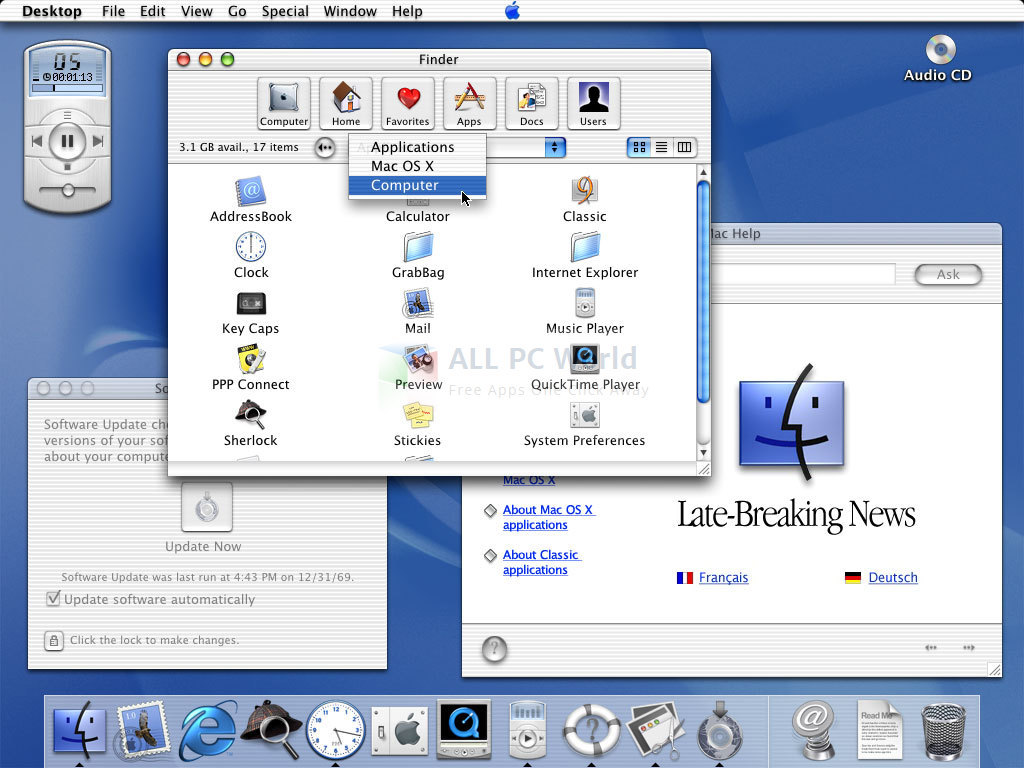 media player for mac os x lion
